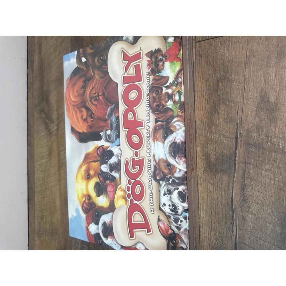 Dog-Opoly Board Game Late for the Sky Dog Breed Property Trading